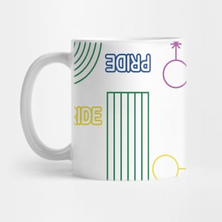 PRIDE PATTERN LGBT COMMUNITY Mug